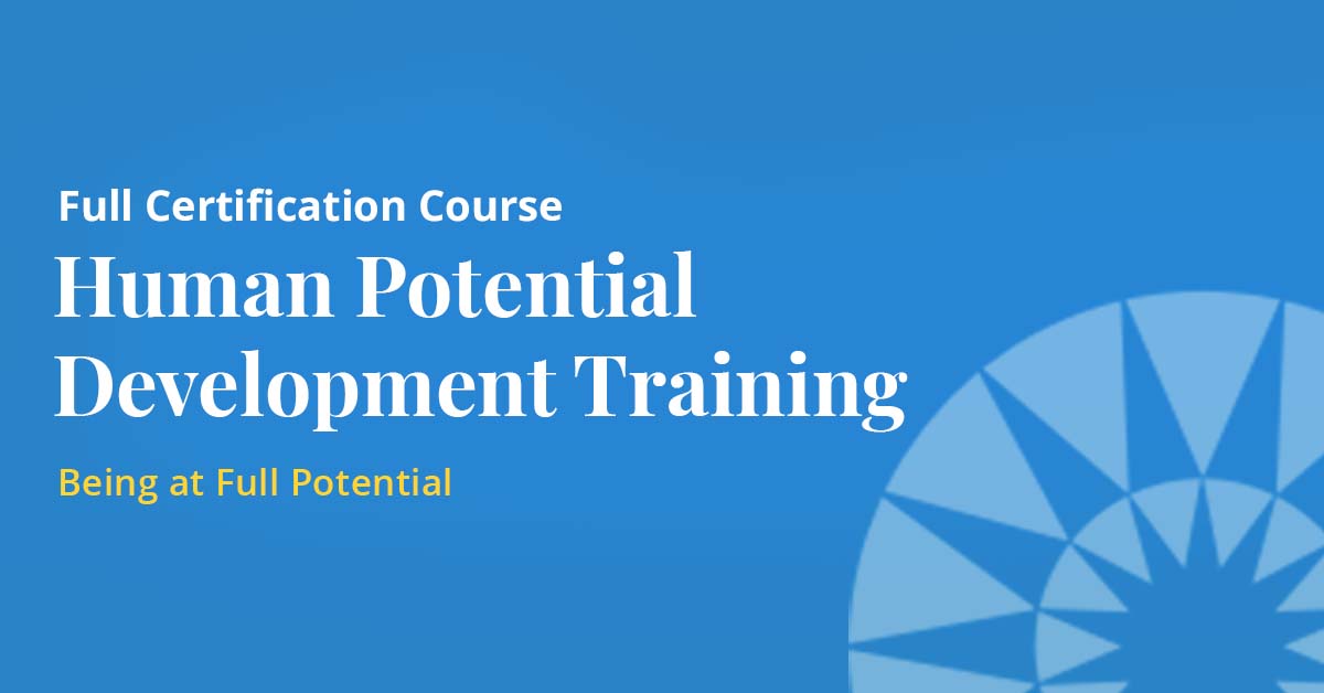 Certification – Human Potential Development Coach Training